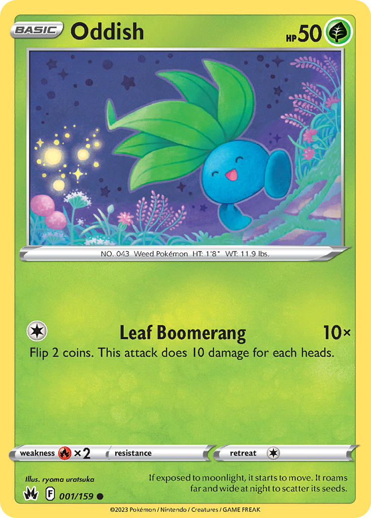 Oddish from Crown Zenith