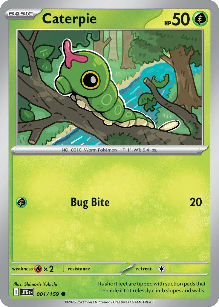 Caterpie from Journey Together