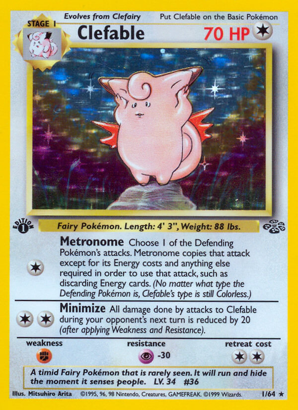 Clefable from Jungle