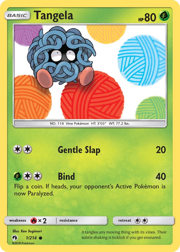 Tangela from Lost Thunder