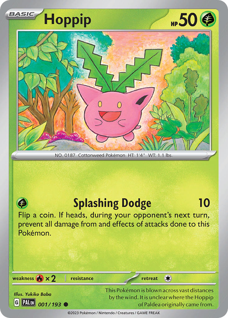 Hoppip from Paldea Evolved