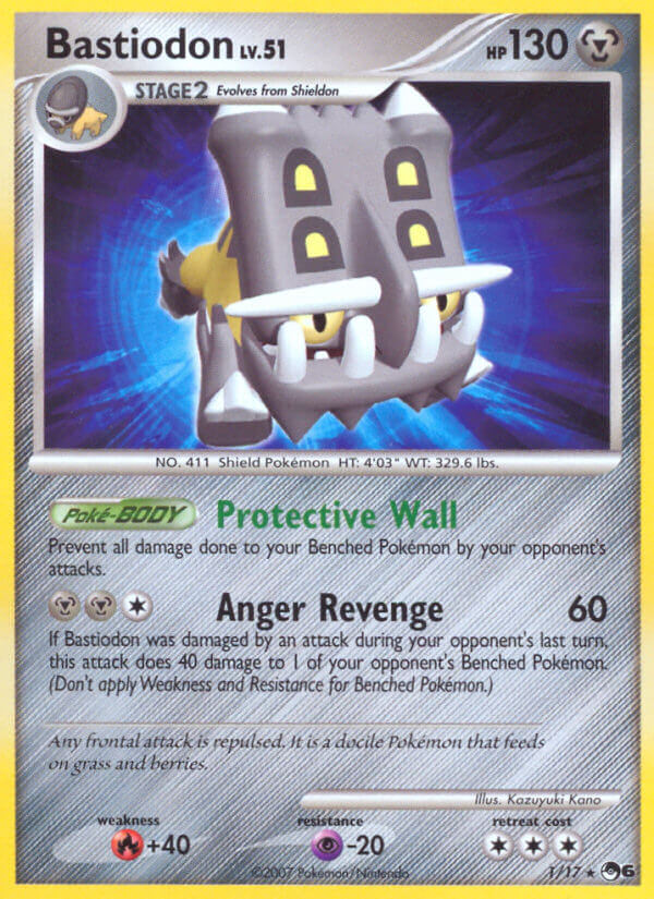 Bastiodon from POP Series 6