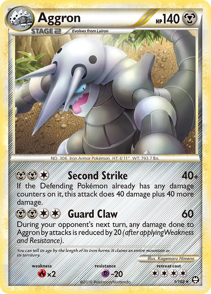 Aggron from Triumphant