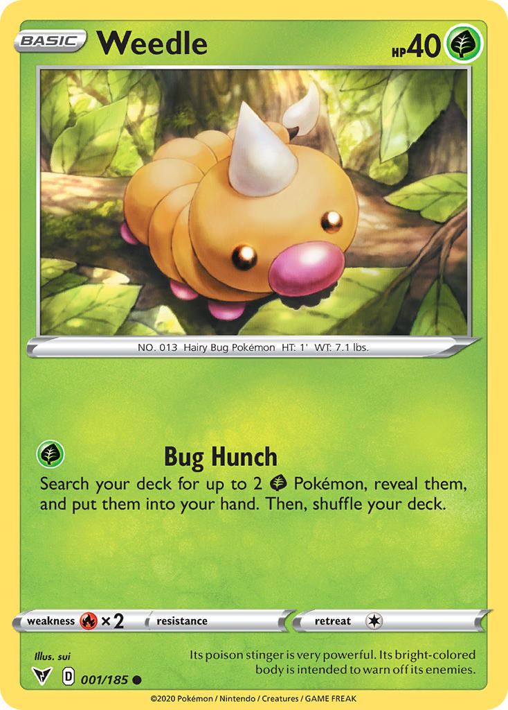 Weedle from Vivid Voltage