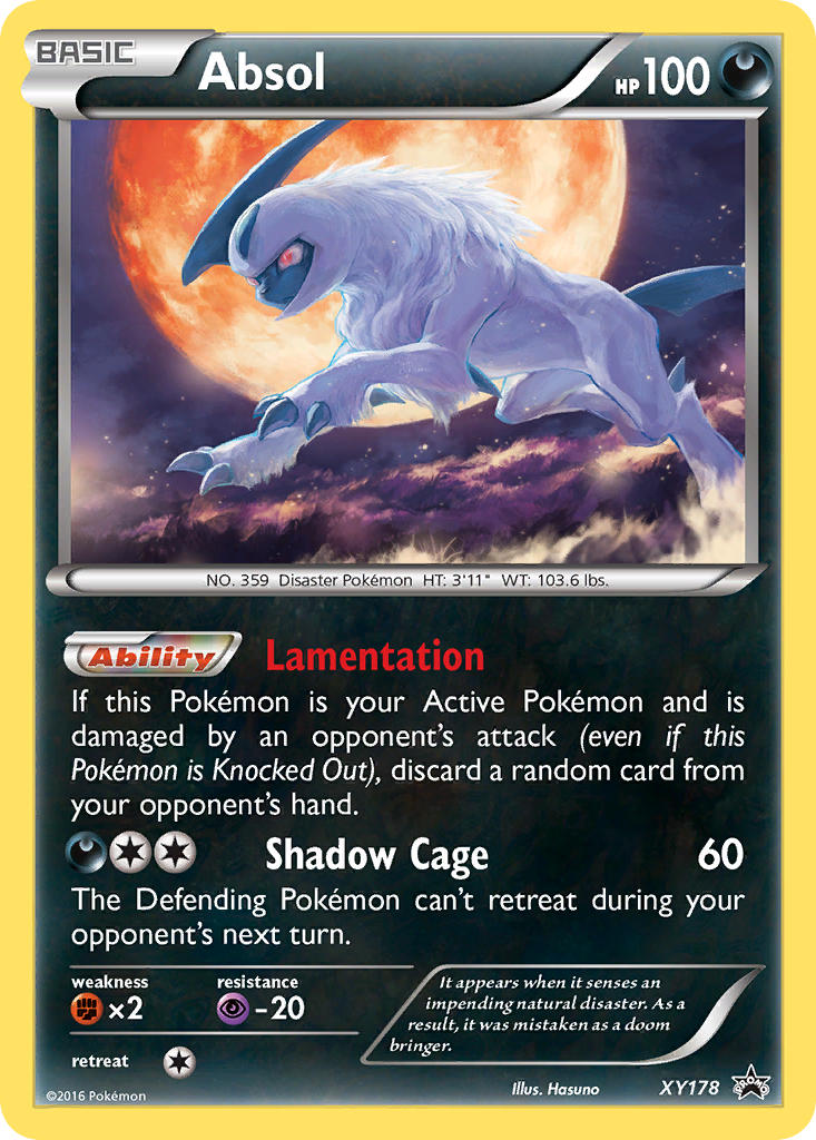 Absol from XY Promos