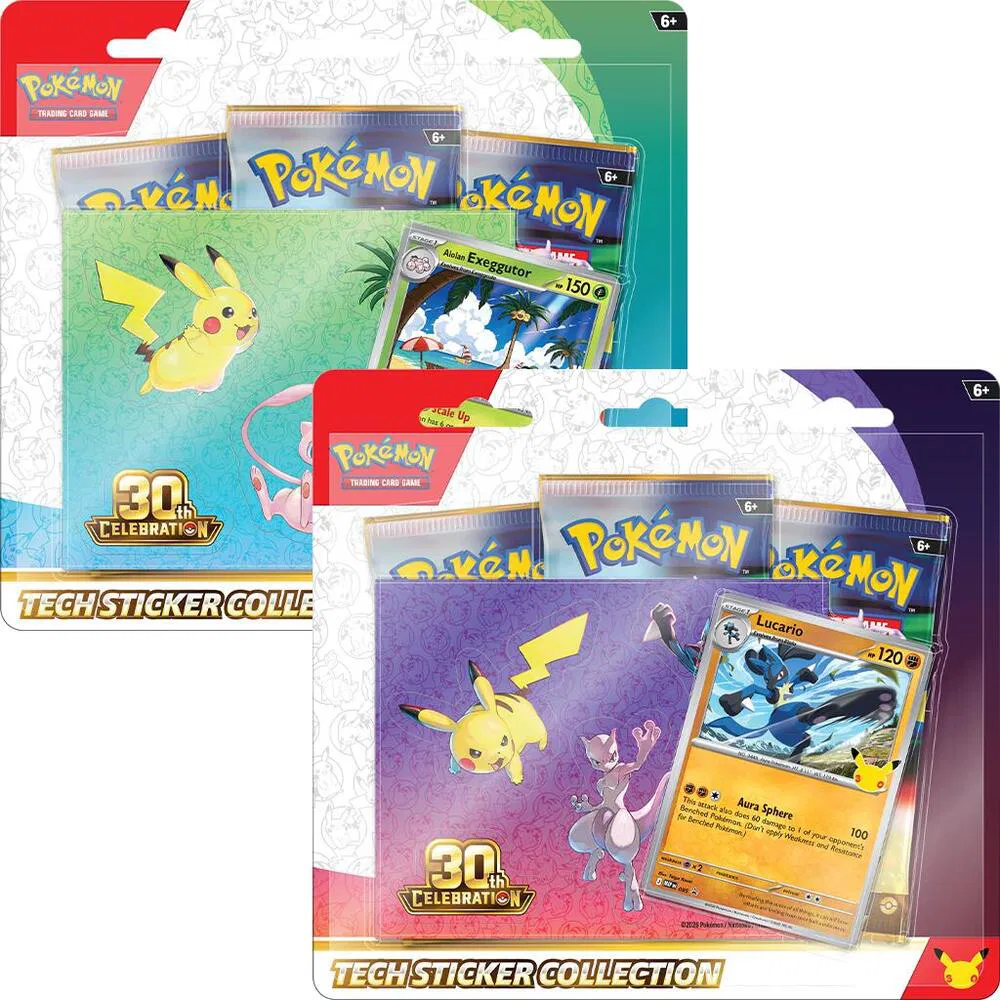 30th Celebration Tech Sticker Collection [Set of 2] 