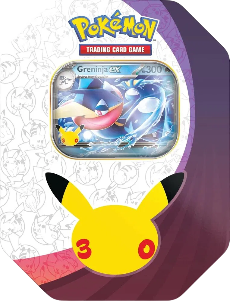 30th Celebration Tin [Greninja ex] 