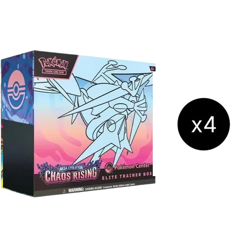Chaos Rising Pokemon Center Elite Trainer Box Case