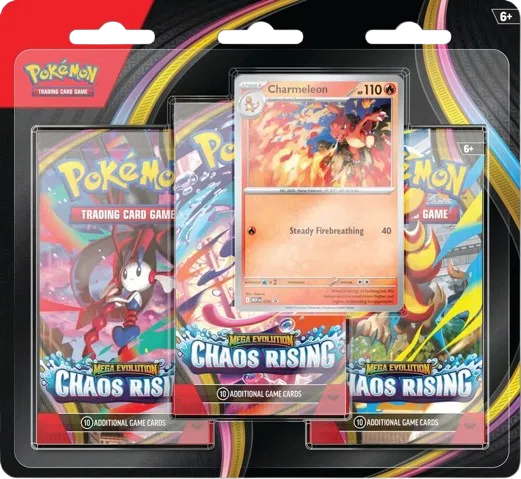 Chaos Rising 3 Pack Blister [Charmeleon] 