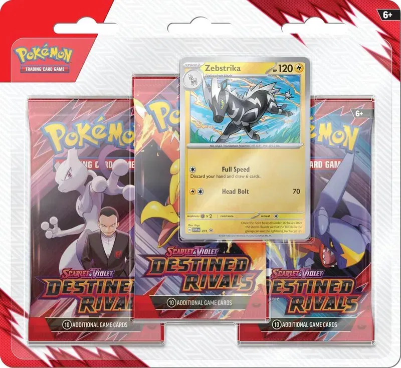 Destined Rivals 3 Pack Blister [Zebstrika] 