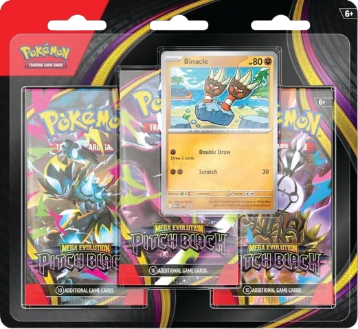 Pitch Black 3 Pack Blister [Binacle] 