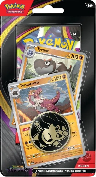 Pitch Black Premium Checklane Blister [Tyrunt, Tyrantrum] (Target Exclusive) 