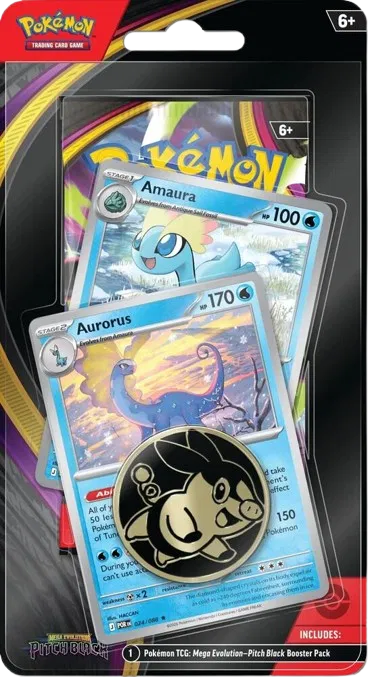 Pitch Black Premium Checklane Blister [Amaura, Aurorus] (Target Exclusive) 