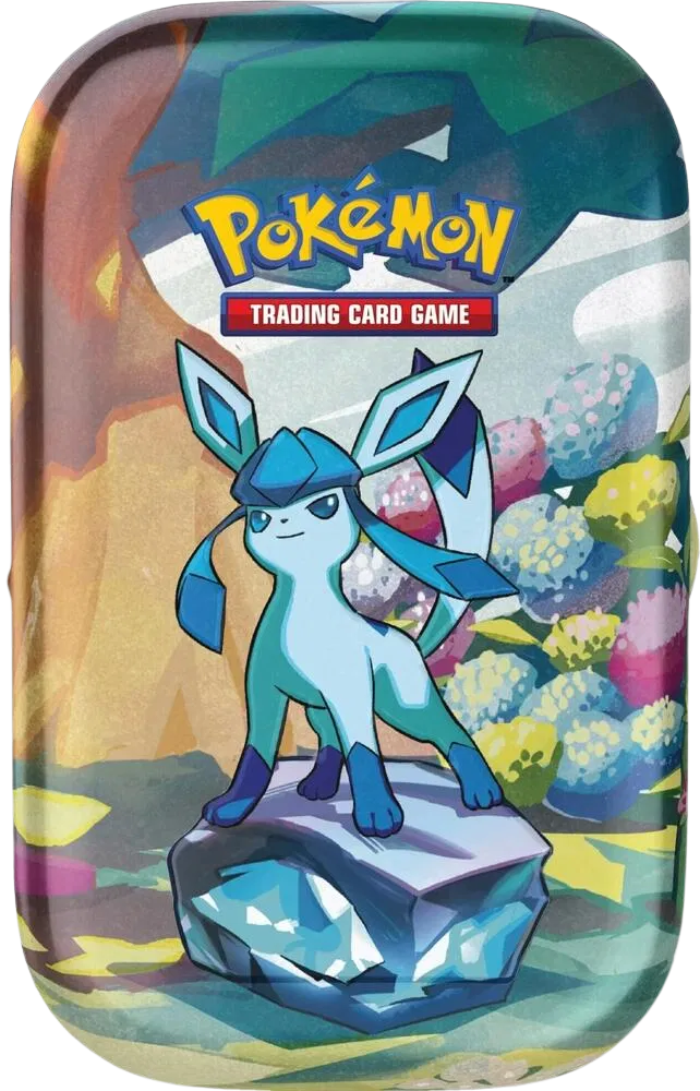 Prismatic Evolutions Mini Tin [Glaceon] 