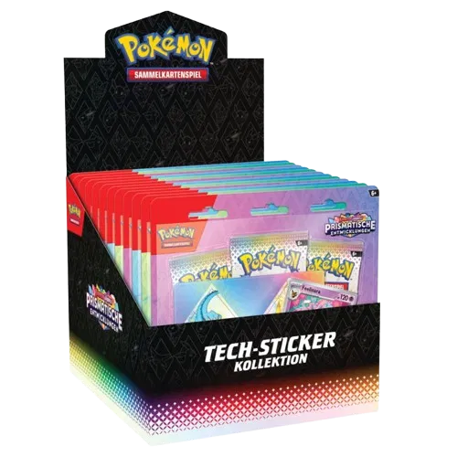 Prismatic Evolutions Tech Sticker Collection Case 