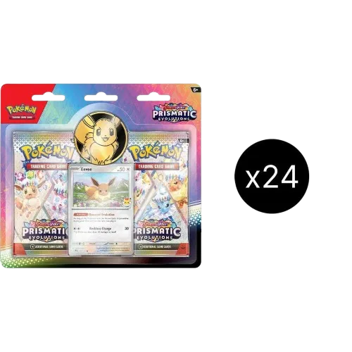 Prismatic Evolutions 2Blister Case 