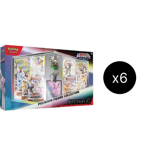 Prismatic Evolutions Premium Figure Collection Case